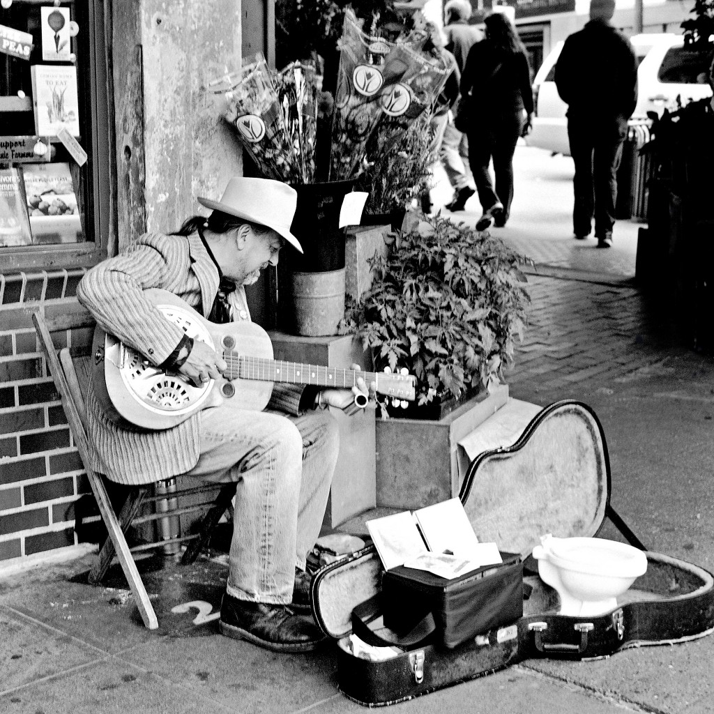 The Guitarist, Pike Place Market, Seattle